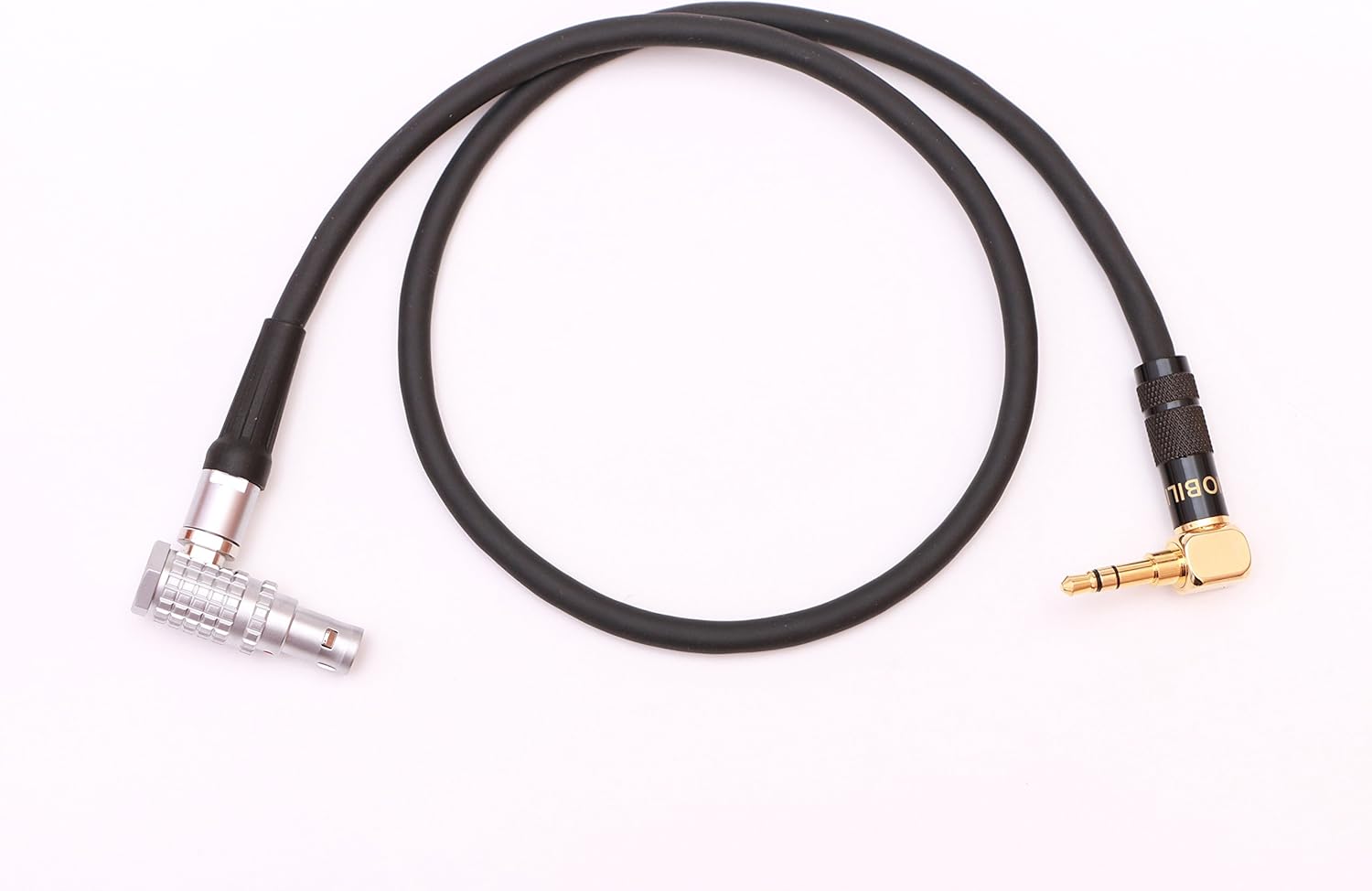 Angled 3.5mm to 0B 5 Pin Time Code TC Cable U8997