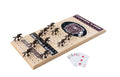 Handcrafted Maple Horseracing Party Board Game Y648