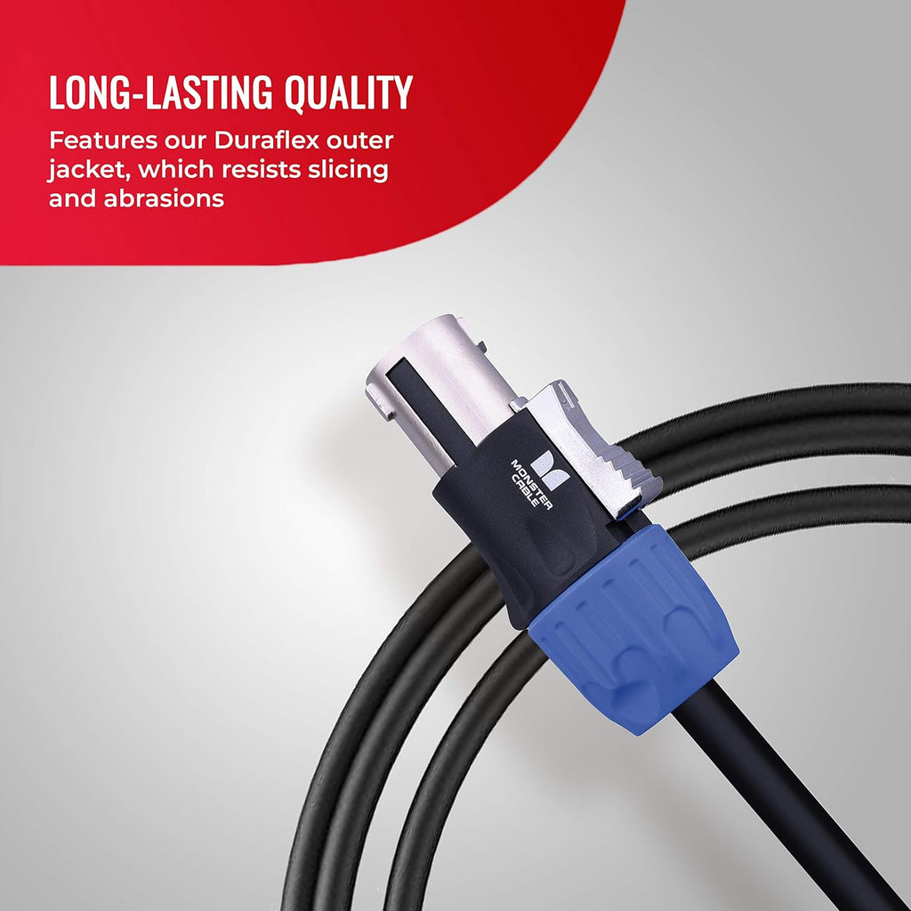 20ft Speaker Cable with SpeakOn Connectors, Pack of 2 S867775