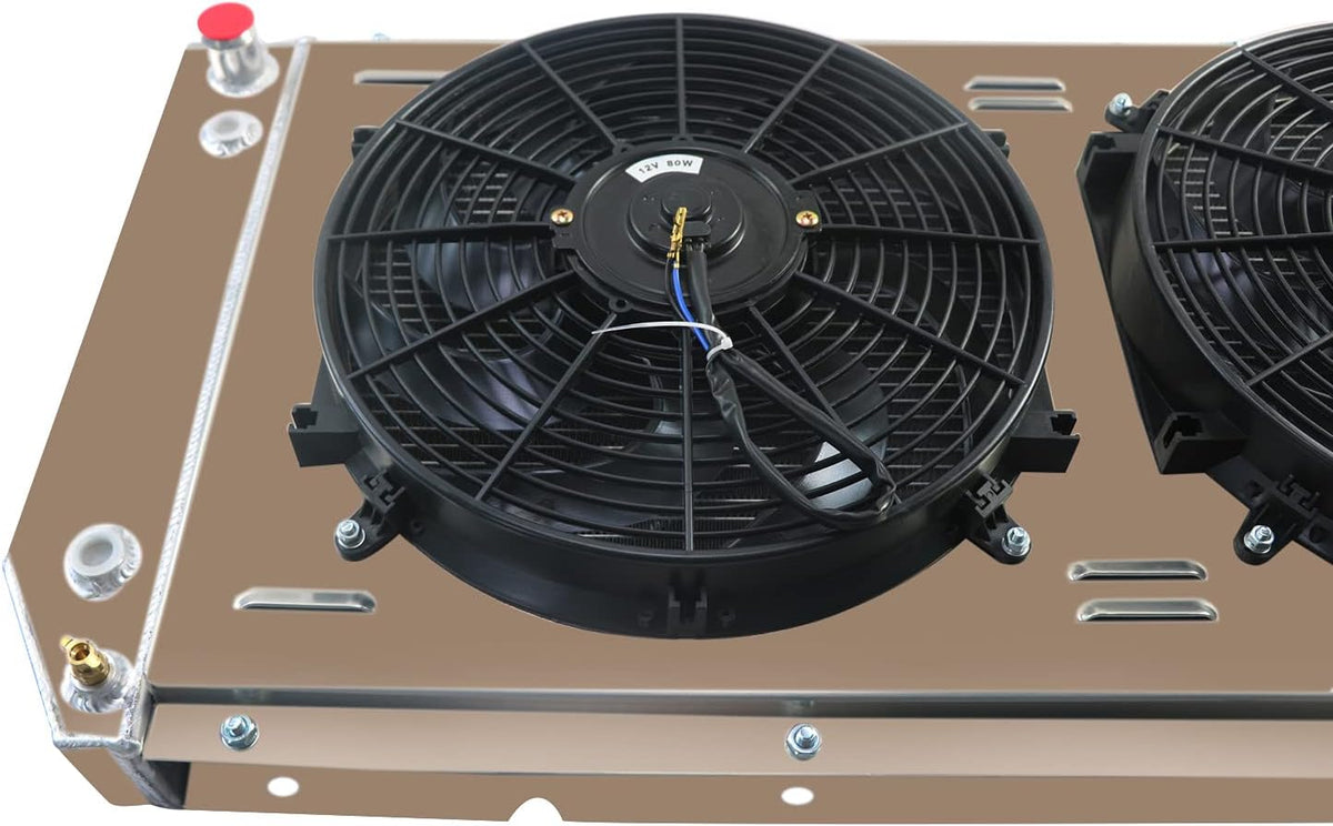 3 Row Radiator with Shroud Fan & Relay B917779