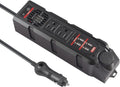 200W Power Inverter, DC 12V to 110V AC Car Converter, Dual AC Outlets, Pack of 2 F29813