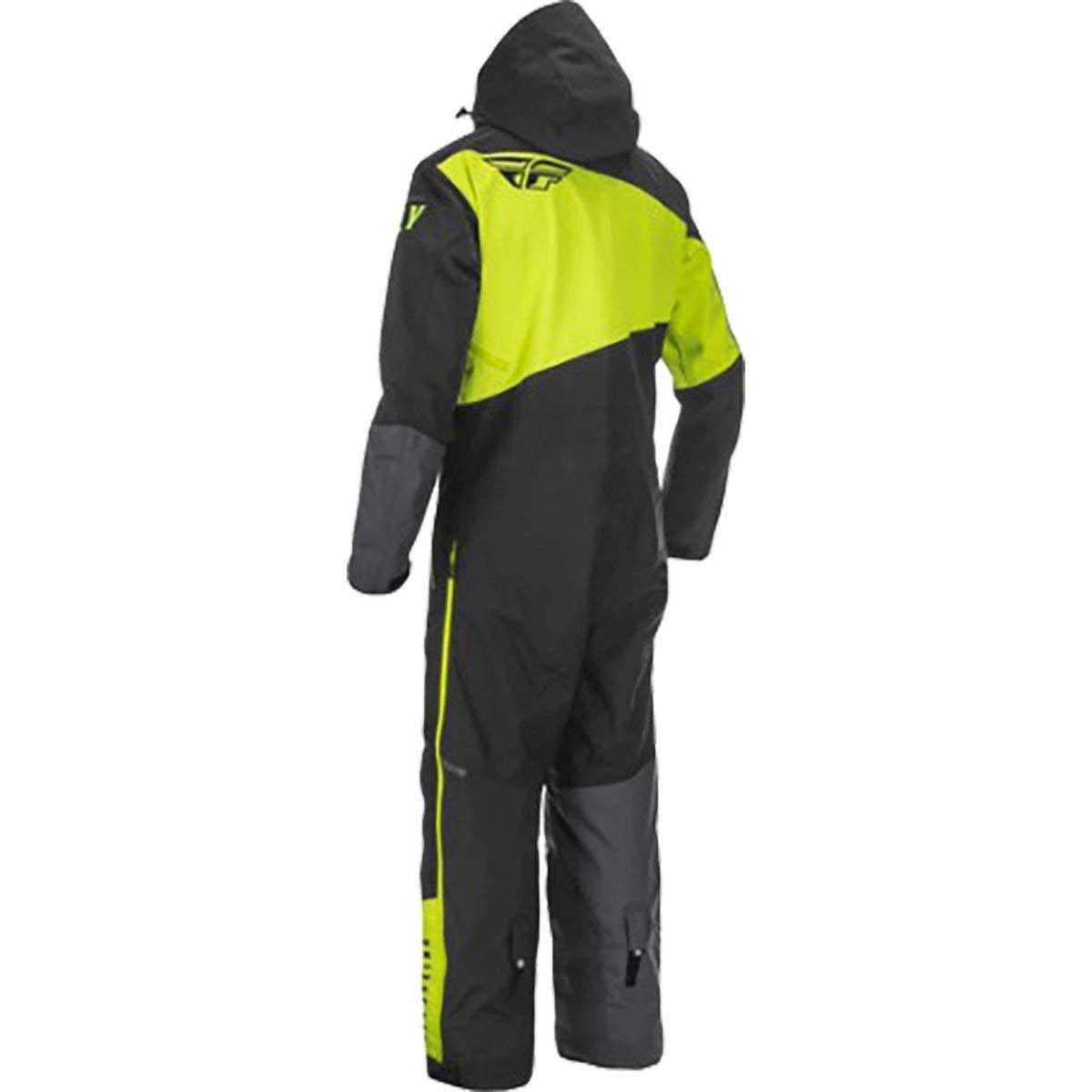 Insulated Black/Grey XL Monosuit W4953