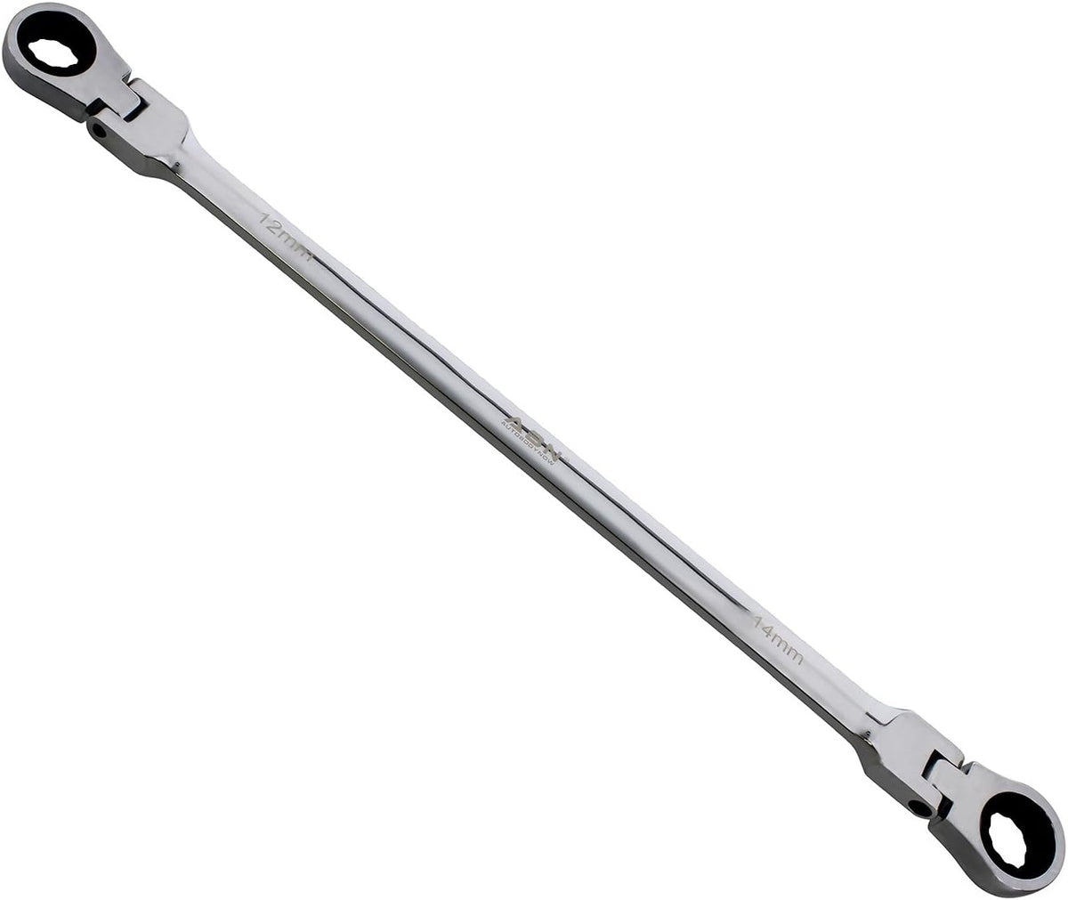 5pc Ratcheting Wrench Set Double End Flex Head Metric R673