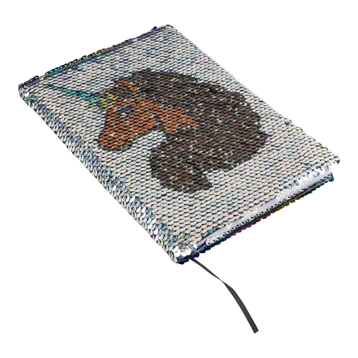 Shimmering Silver Sequin Journal X13282