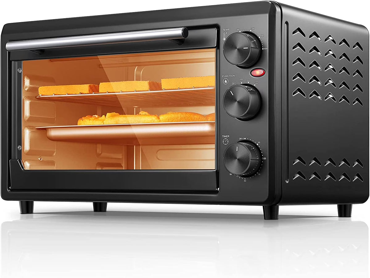 6-Slice Stainless Steel Toaster Oven with Timer, 1500 Watt E277158