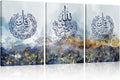 Blue Abstract Mountain Painting Print on Canvas Z686684