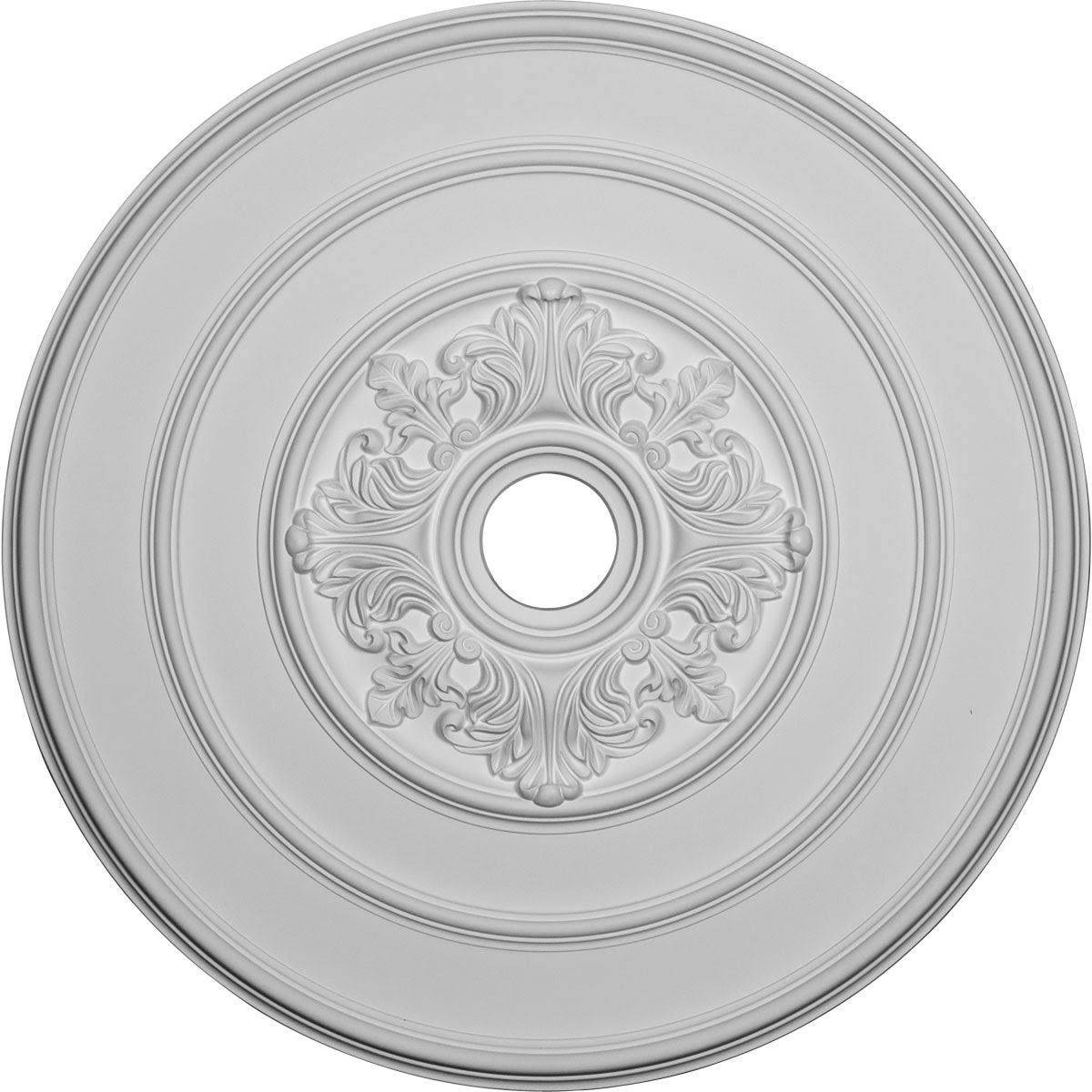 26x22OD x 1 1/2x22P Traditional Ceiling Medallion with Acanthus Leaves O583206