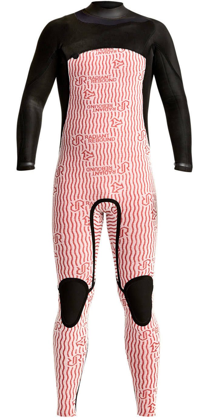 Black L Chest Zip Wetsuit U74646