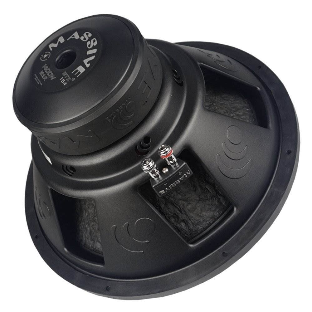 Dual 15 inch Car Subwoofer 4 ohm 1400W 700 rms C543