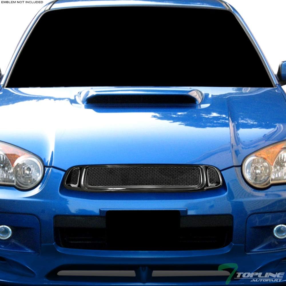 Glossy Black Aluminum Mesh Front Grille Pack of 2 N5617
