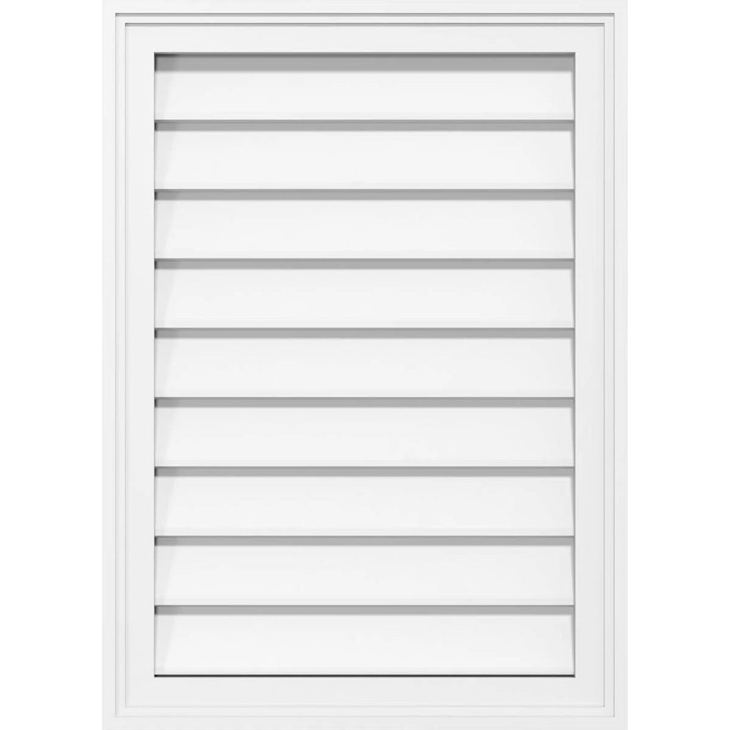 PVC Gable Vent T1573