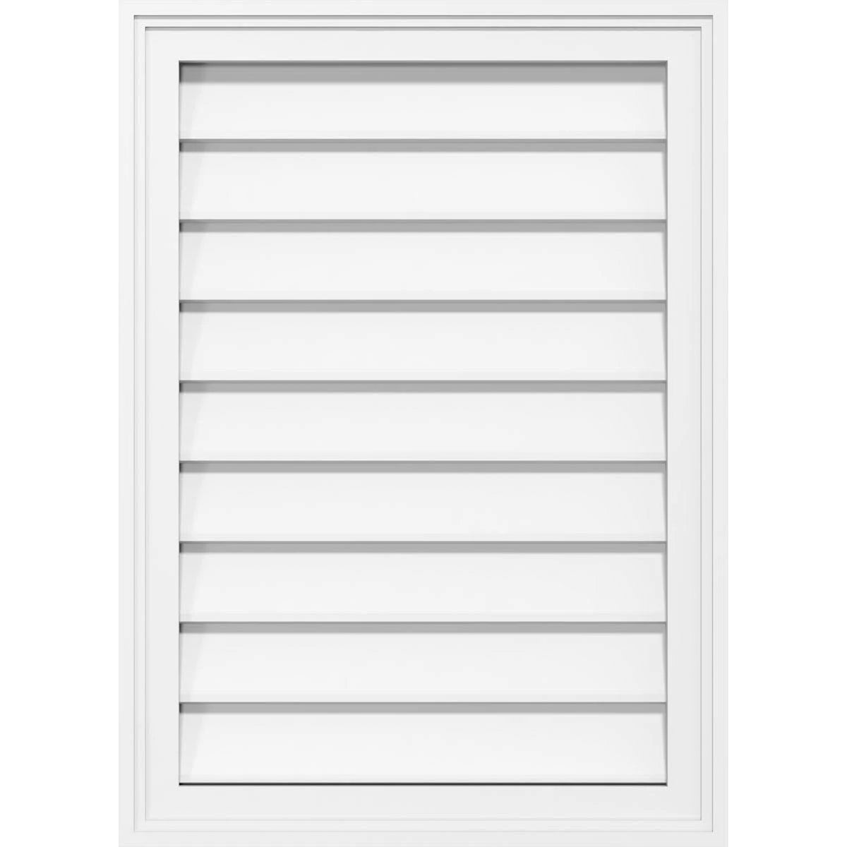 PVC Gable Vent T1573