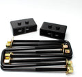 2'' Rear Leveling Lift Kit Block with U Bolts Pack of 2 K777