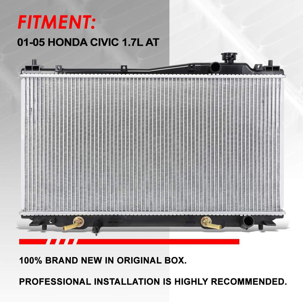 Aluminum Core Cooling Radiator Pack of 2 U304