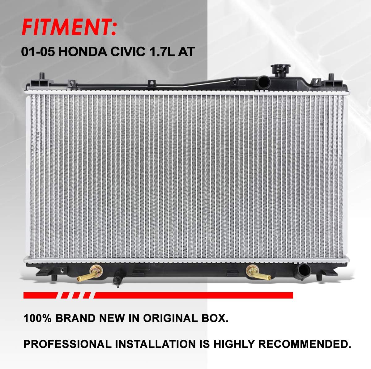 Aluminum Core Cooling Radiator Pack of 2 U304