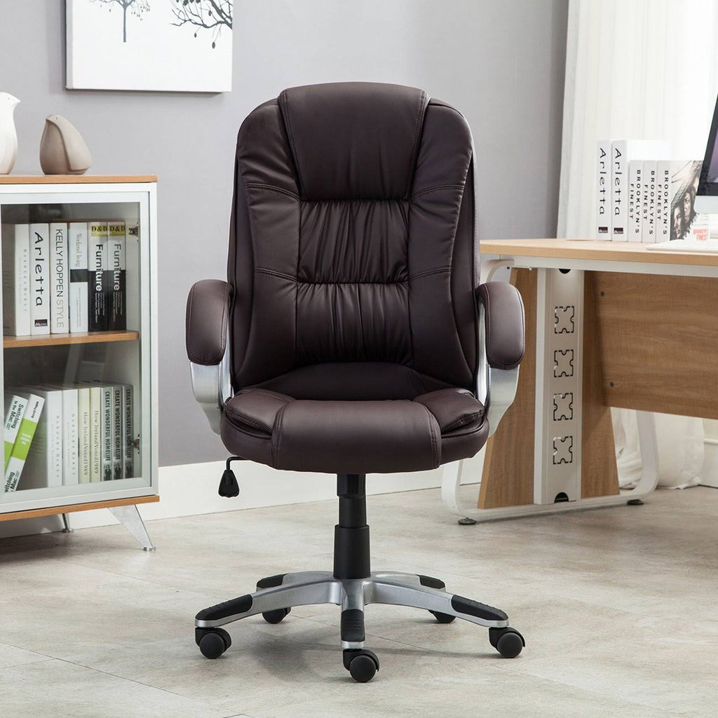 Black Ergonomic Office Leather Chair Z19464
