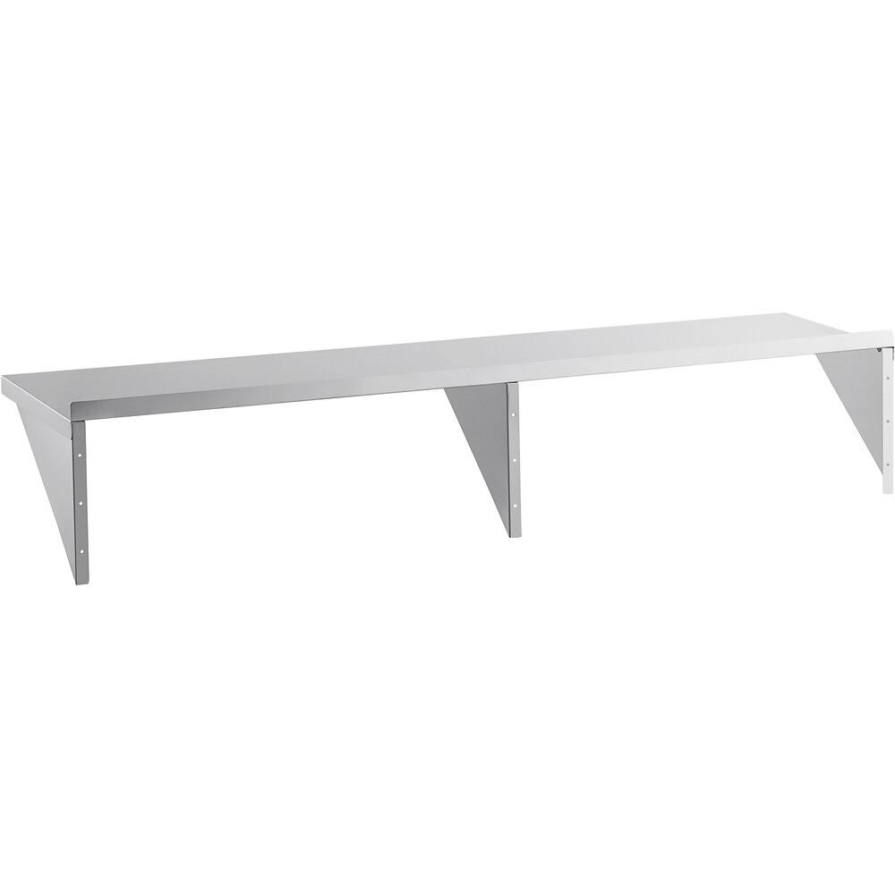 16 Gauge Stainless Steel Heavy Duty Wall Shelf G232505