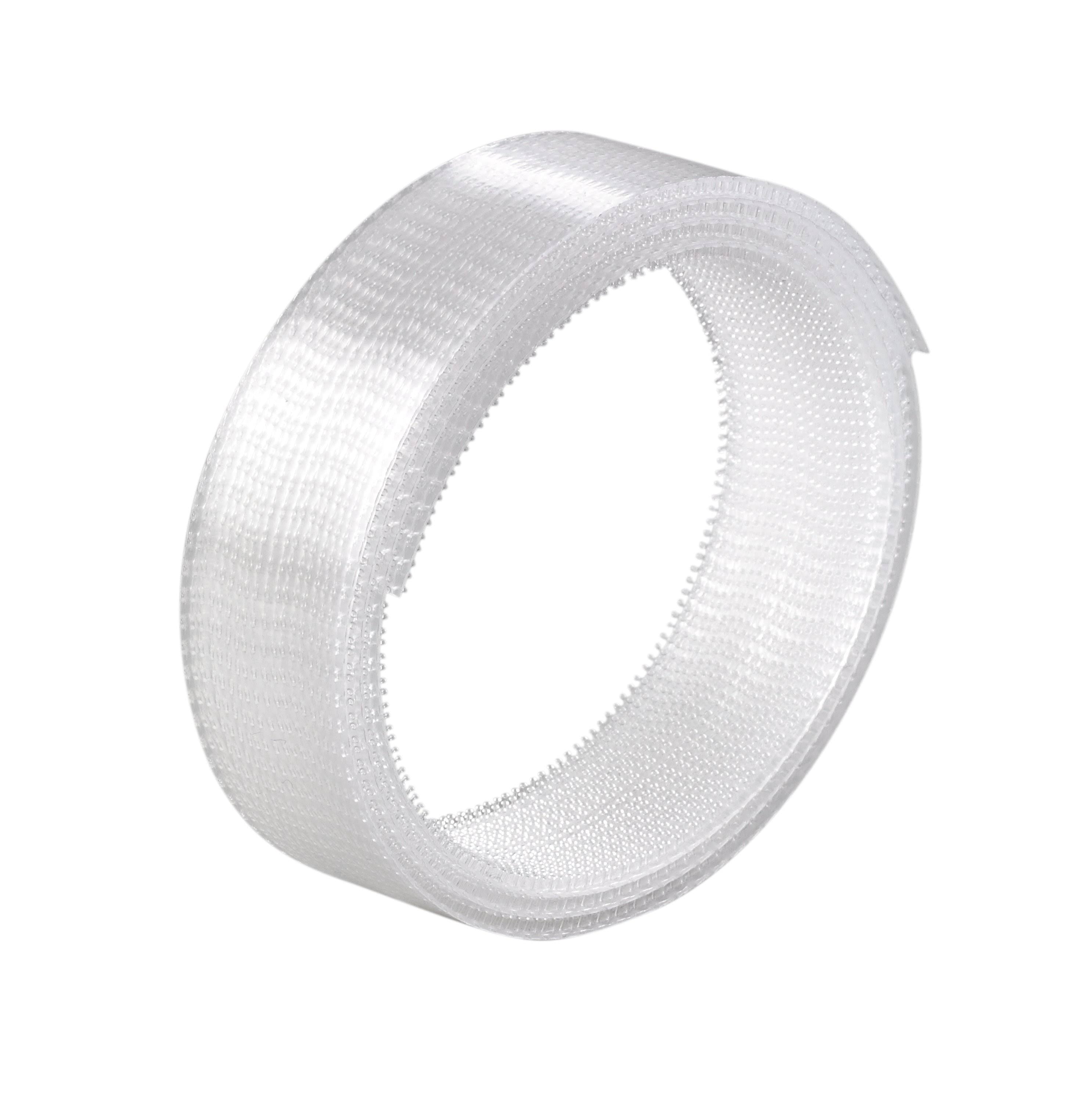 Clear Dual Lock Reclosable Fastener, 1/2 in x 50 yd, 4 per Case J880