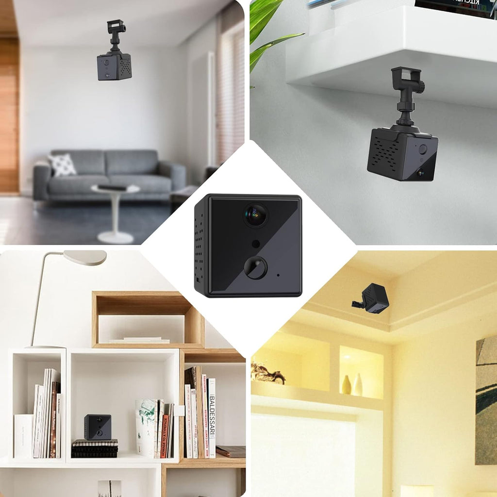 Wireless Indoor Security Camera with Night Vision, Pack of 2 O942