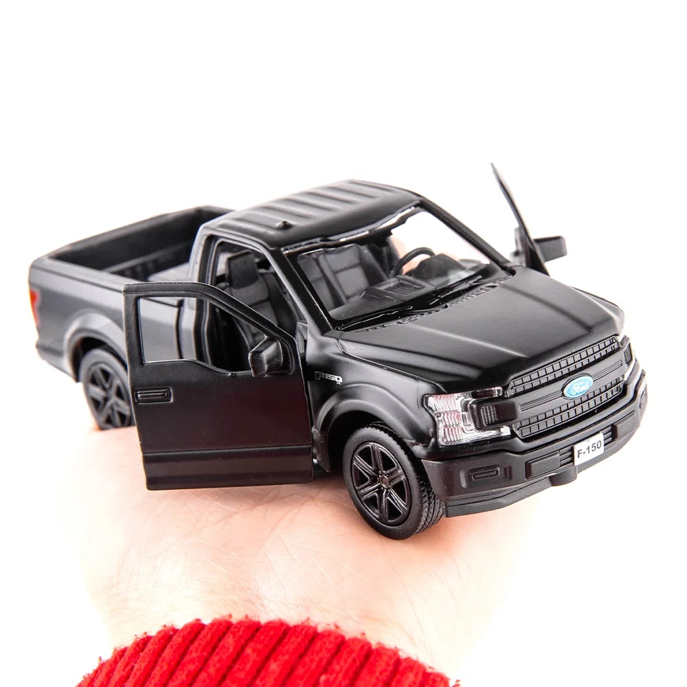 1/36 Scale F150 Pickup Truck Casting Car Model, Zinc Alloy Pull Back Toy Car G17810