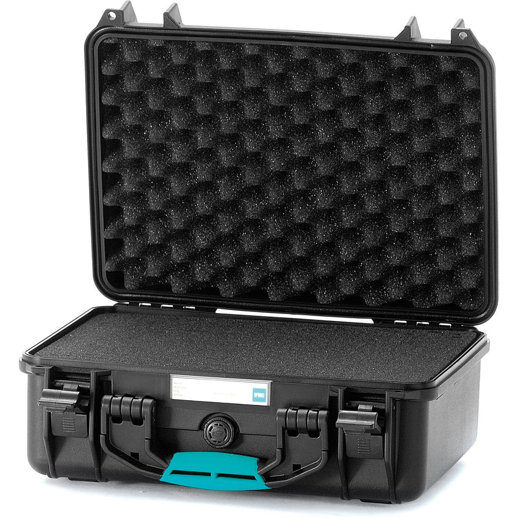 Hard Case with Foam (Black with Blue Handle) D96356