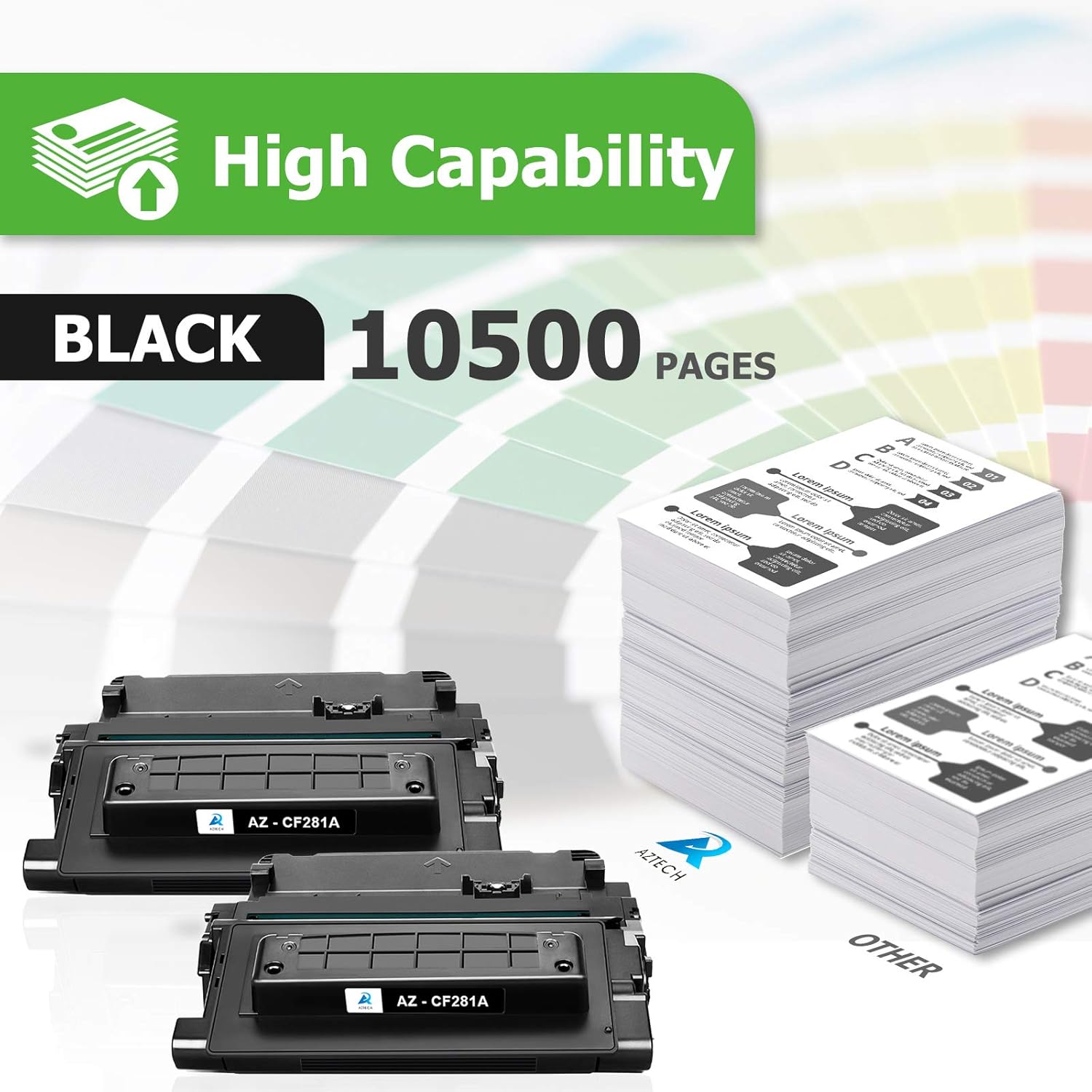 Black 2-Pack Toner Cartridge V282909