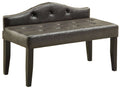 Brown Small Bench X2885