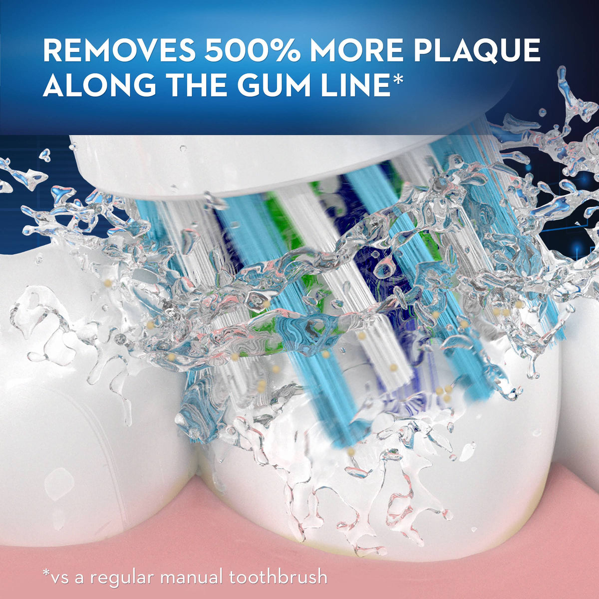 Black Power Rechargeable Electric Toothbrush Z543