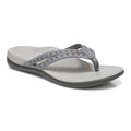 Slate Grey Toe Post Sandal U446622