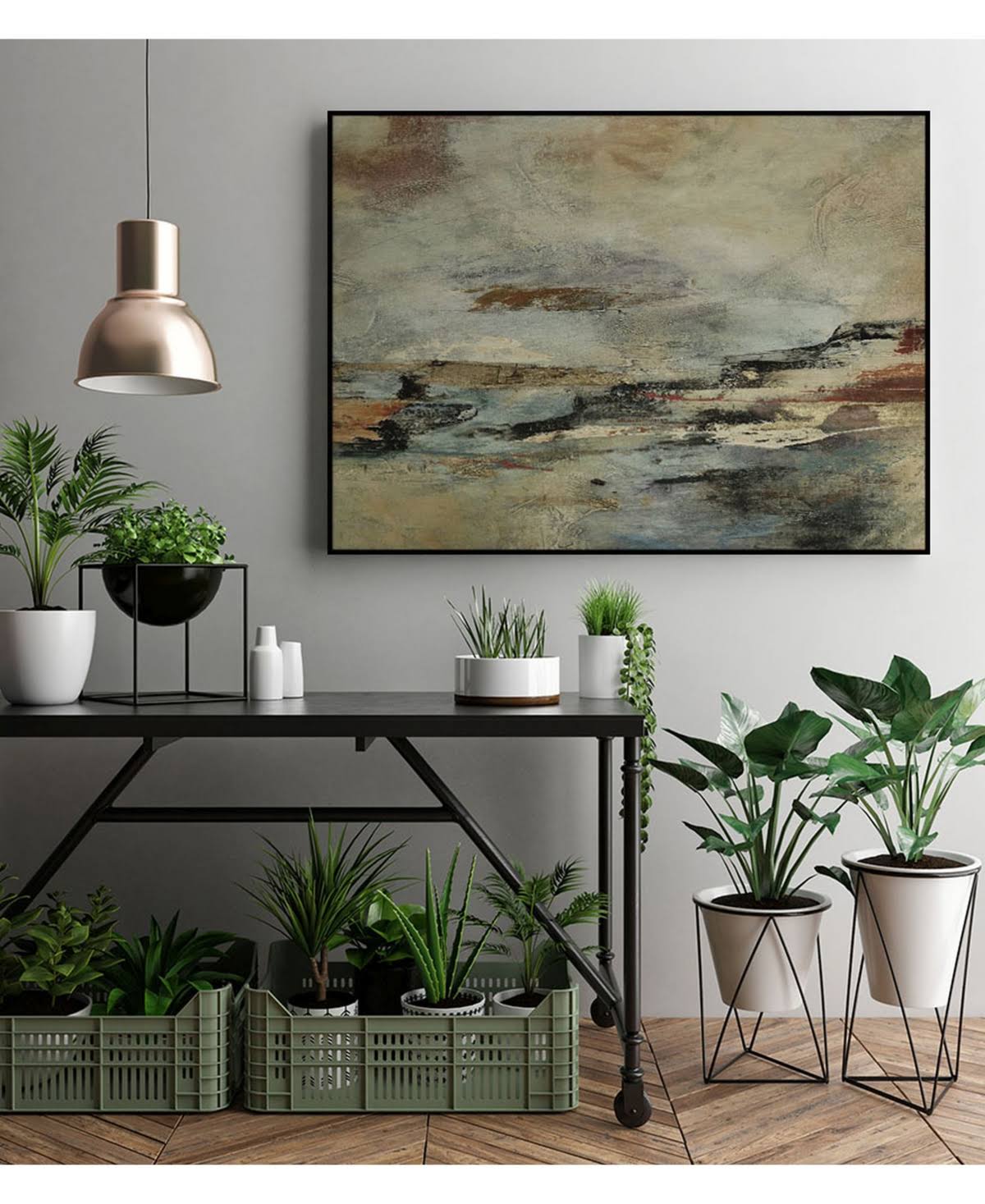 Framed Canvas I978