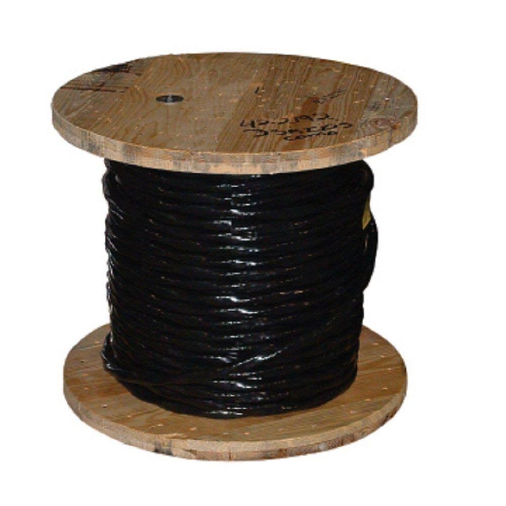 2/0 Black Stranded Al Use-2 Cable Z32907