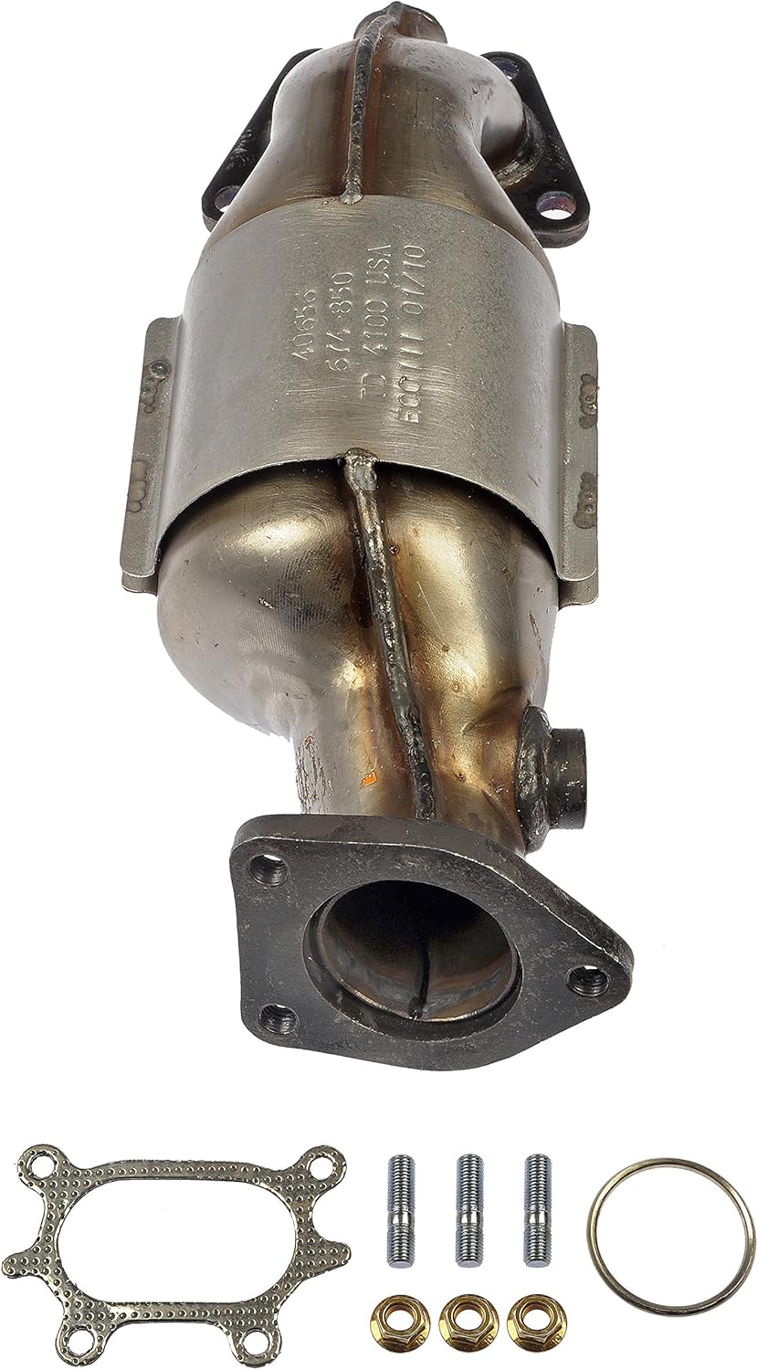 Front Catalytic Converter with Integrated Exhaust Manifold O25320