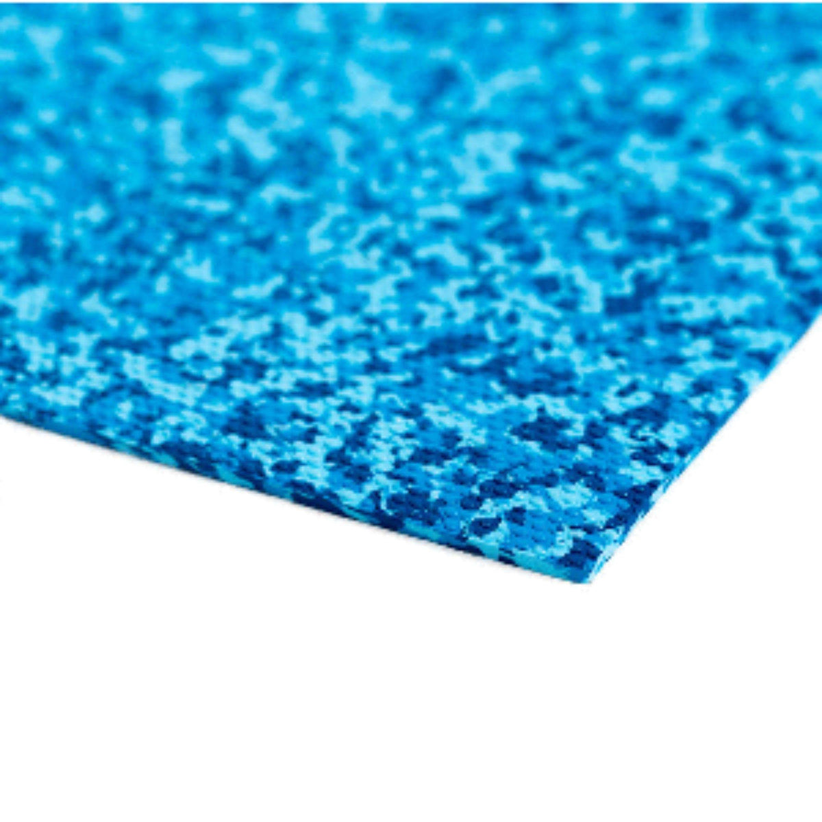 40 x 80 in. Embossed 5 mm Sheet Material Aqua Camo D766
