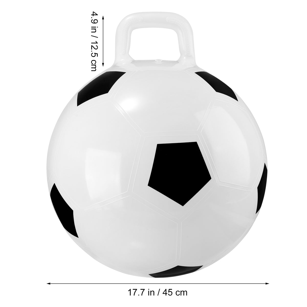 45cm Inflatable PVC Football Jumping Ball for Kids T8158