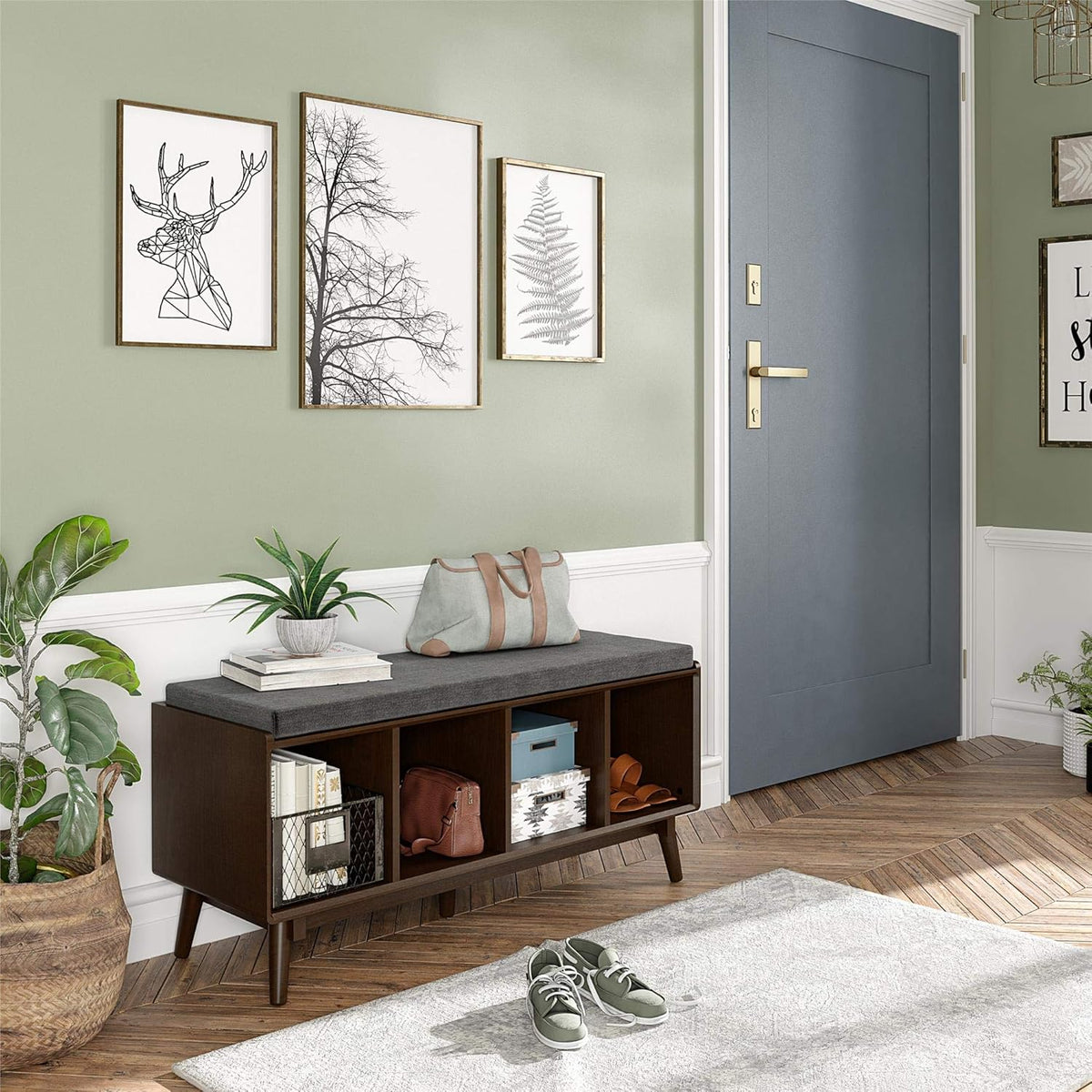 Walnut Bar Cabinet K3852