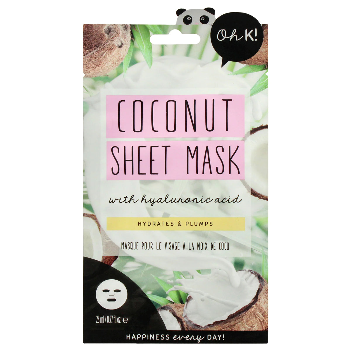 1 Pc Coconut Sheet Mask M775