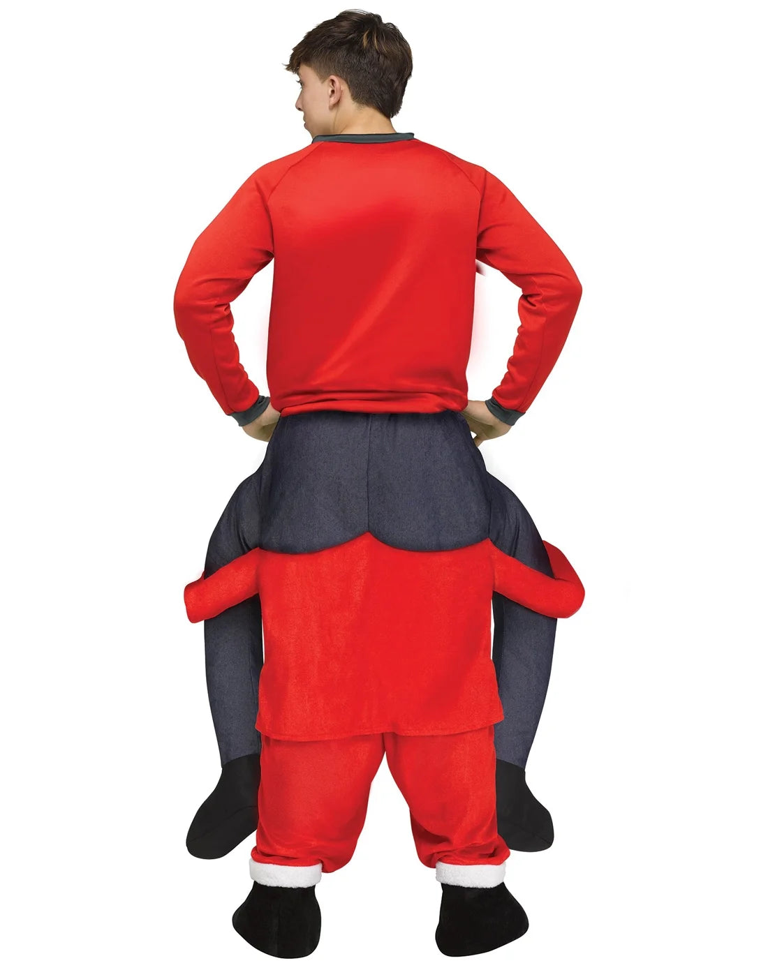 Fun World Carry Me Santa Costume for Adult Q9410
