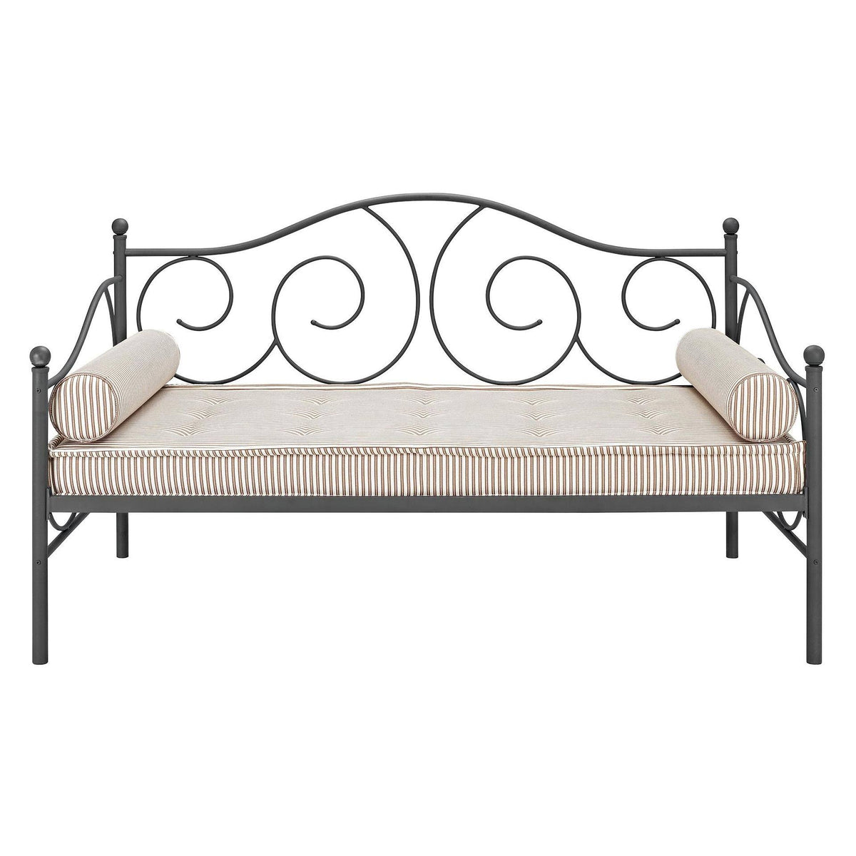 Twin Metal Daybed Silver B85187