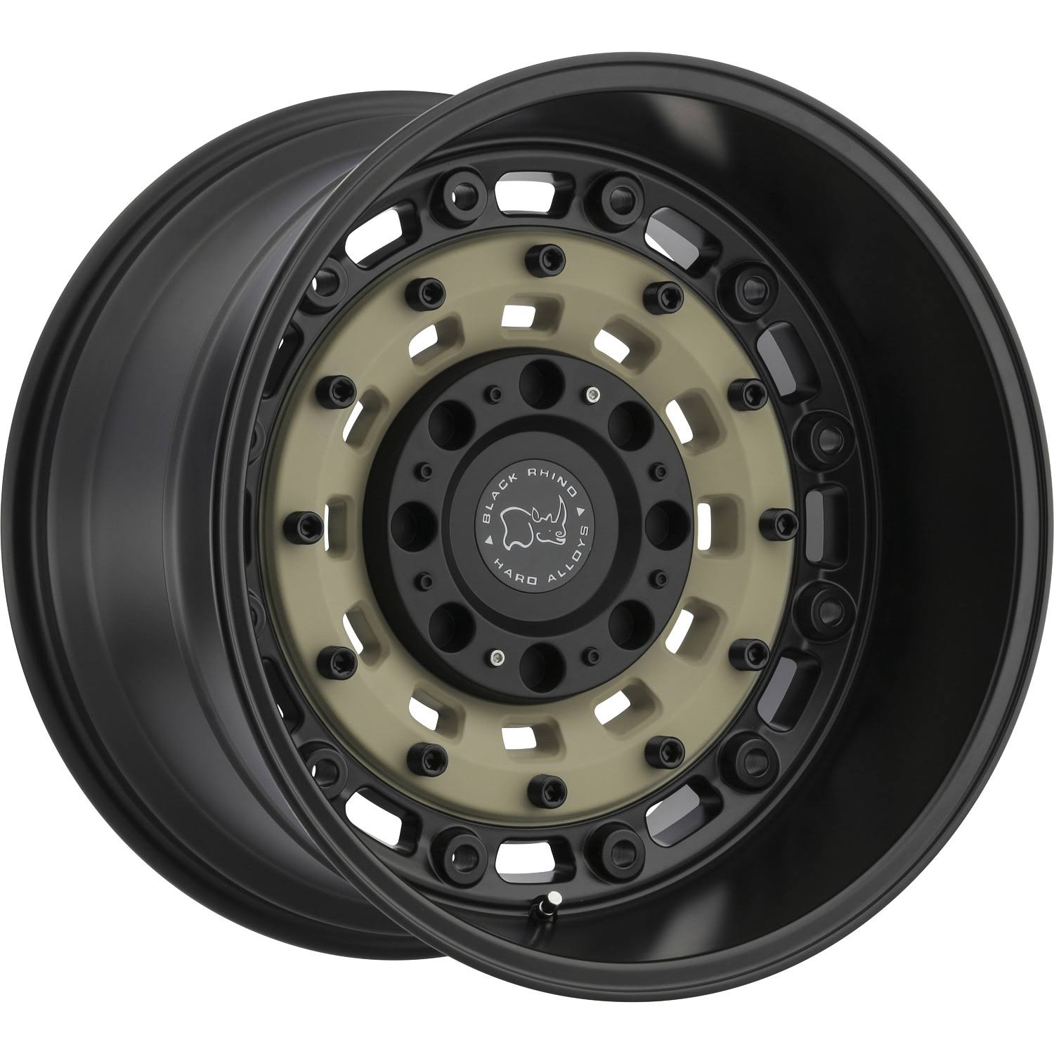 Black Rhino Arsenal Sand on Black 20x12 8x180 -44 G307