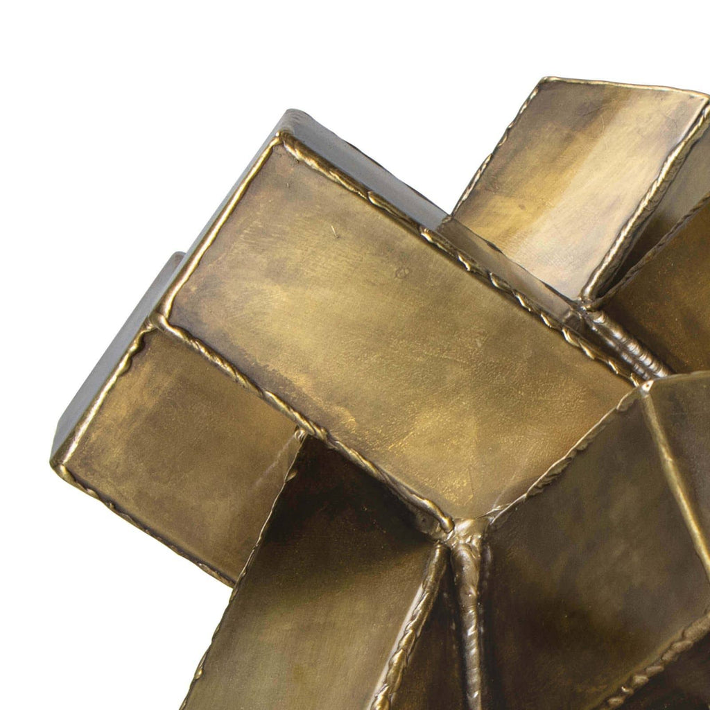 Brass Abstract Sculpture B129671