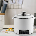 3L Stainless Steel Electric Hot Pot with Measuring Cup (White) V280265