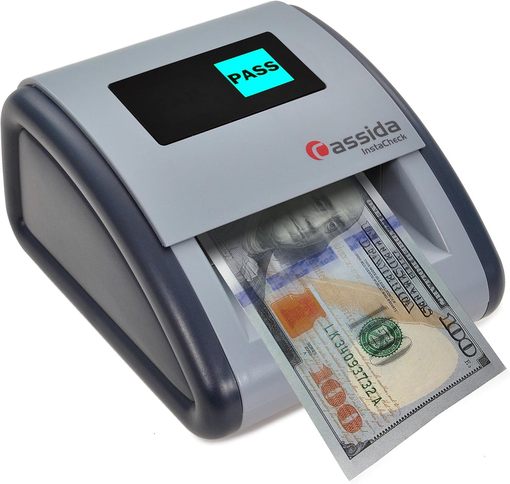 Automatic Counterfeit Detector with Infrared, Magnetic and Ultraviolet Sensors C781159