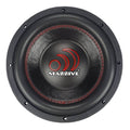 Dual 15 inch Car Subwoofer 4 ohm 1400W 700 rms C543