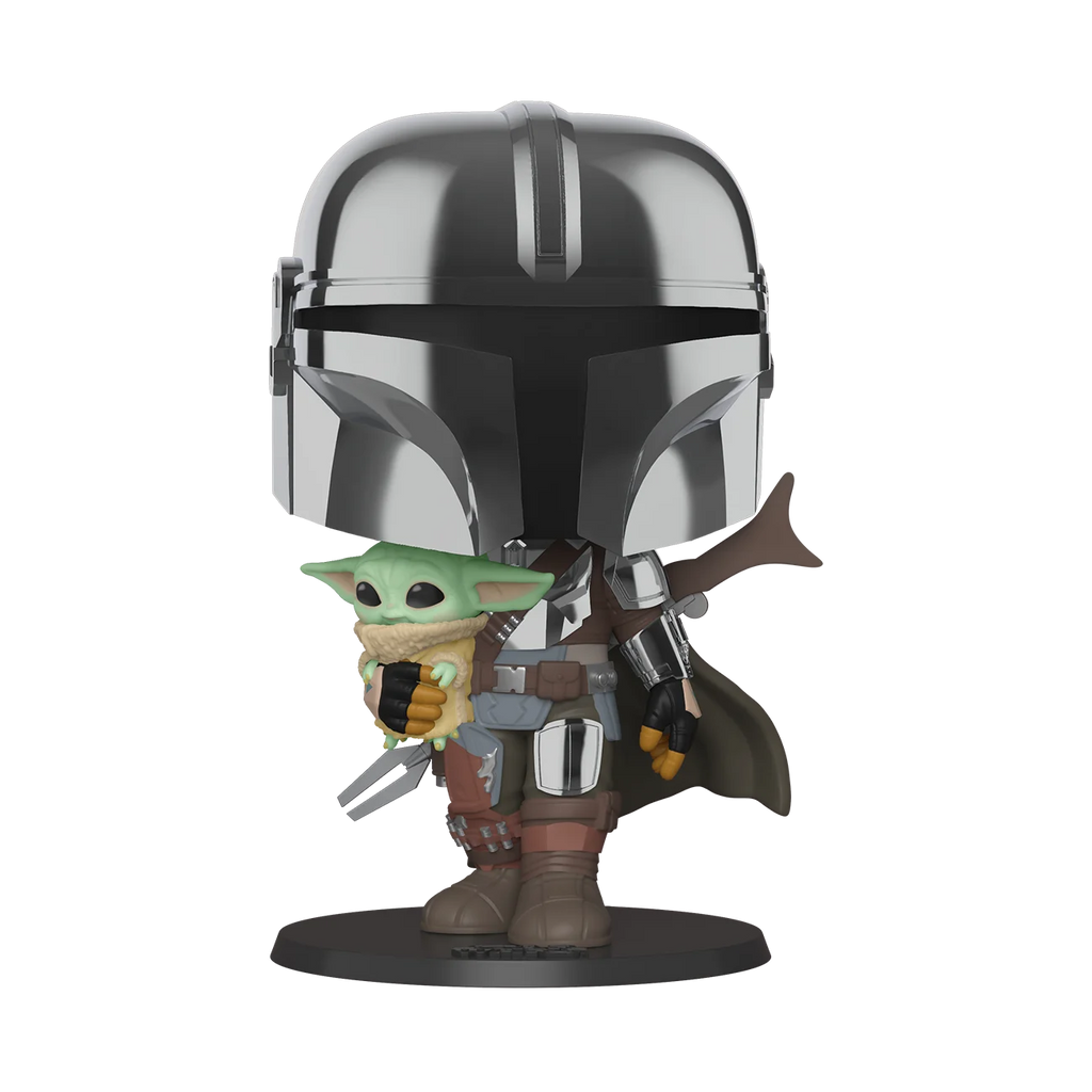10" Mandalorian w/The Child T814