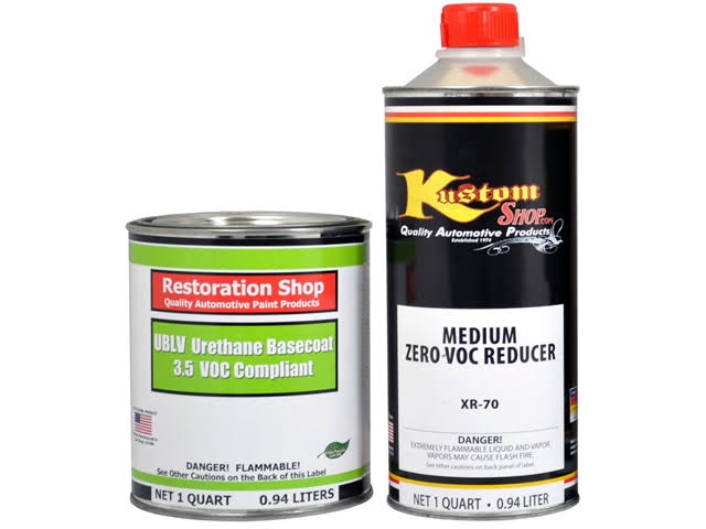 Scarlet Red Quart Urethane Basecoat Car Paint Kit O374
