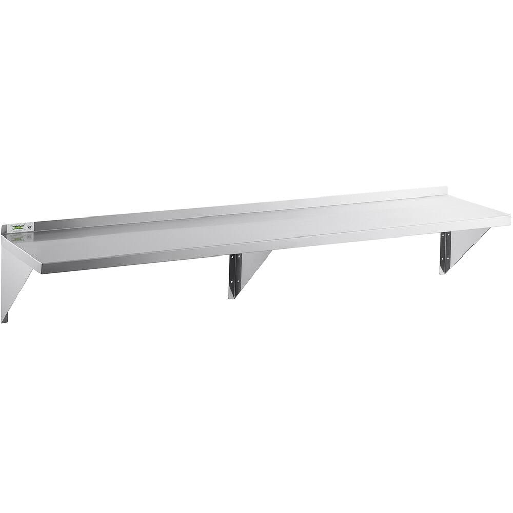16 Gauge Stainless Steel Heavy Duty Wall Shelf G232505