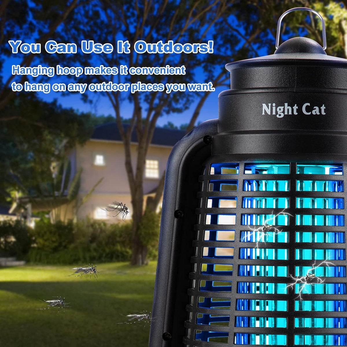 18W Electric Bug Zapper Mosquito Killer 4200V O301