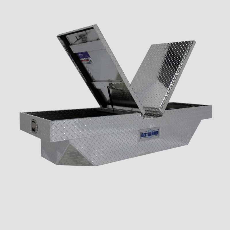 Aluminum Double Lid Truck Tool Box I96814
