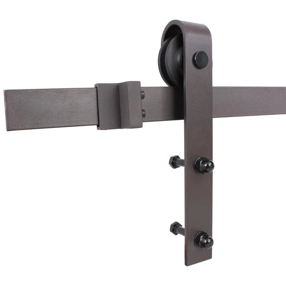 Paneled Wood Barn Door with Installation Hardware Kit - 36 x 84 Q81098