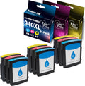 9 Pack Ink Cartridge for HP 940 940XL Officejet Pro 8000 8500 8500A Printer G153851